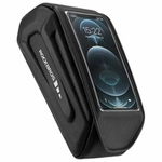 Torba rowerowa Rockbros 30120064001 wodoodporna na ramę z pokrowcem na telefon - czarna