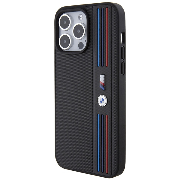 Etui Bmw Bmhcp15l22ppmk Iphone 15 Pro 6.1" Czarny/black Tricolor M Collection Case