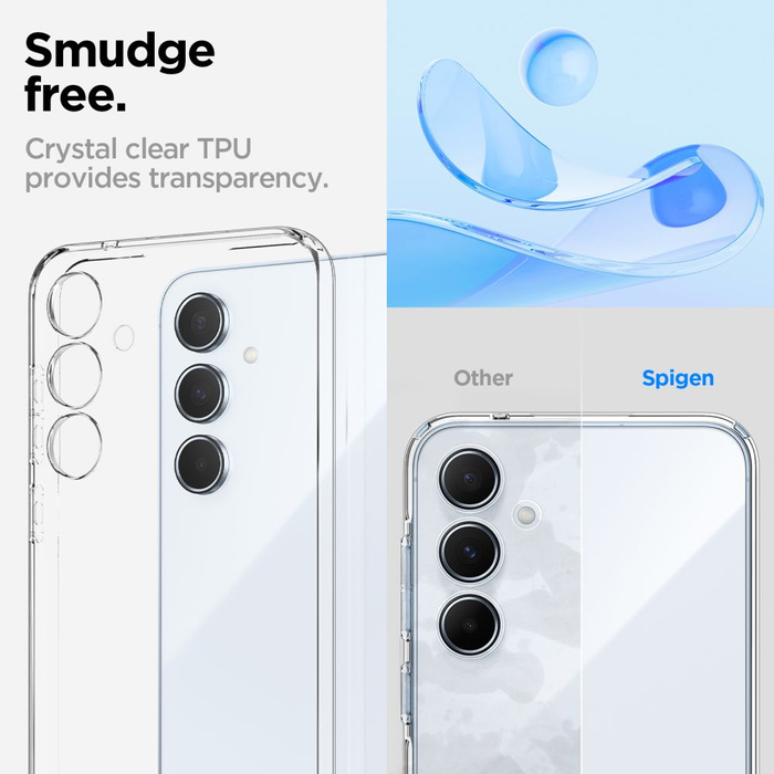 Etui Spigen Liquid Crystal Samsung Galaxy A55 5g Crystal Clear Case