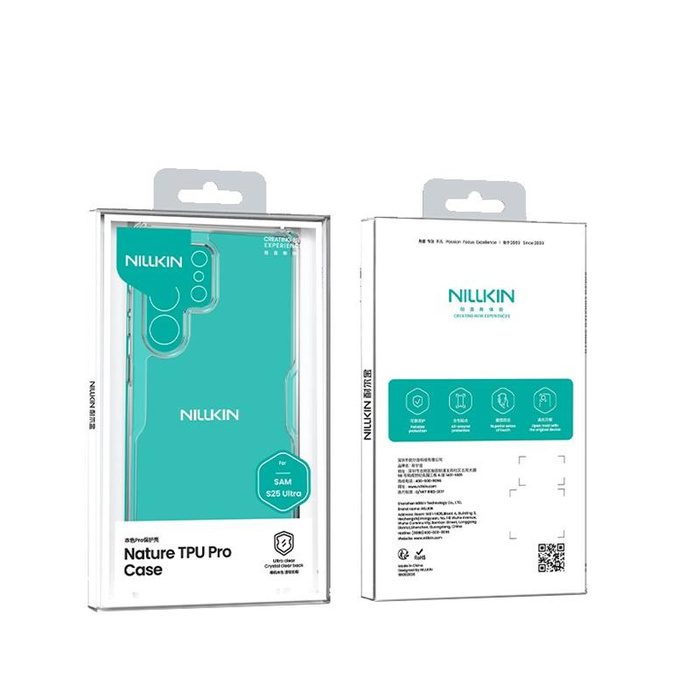 NILLKIN NATURE PRO SAMSUNG S25 ULTRA CLEAR / PRZEŹROCZYSTY
