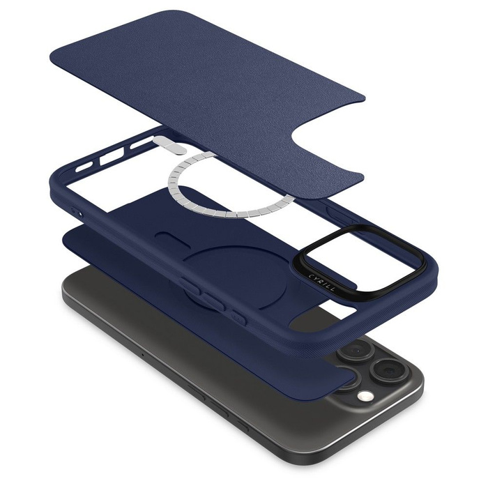 ETUI SPIGEN CYRILL KAJUK MAG MAGSAFE IPHONE 16 PRO MAX NAVY