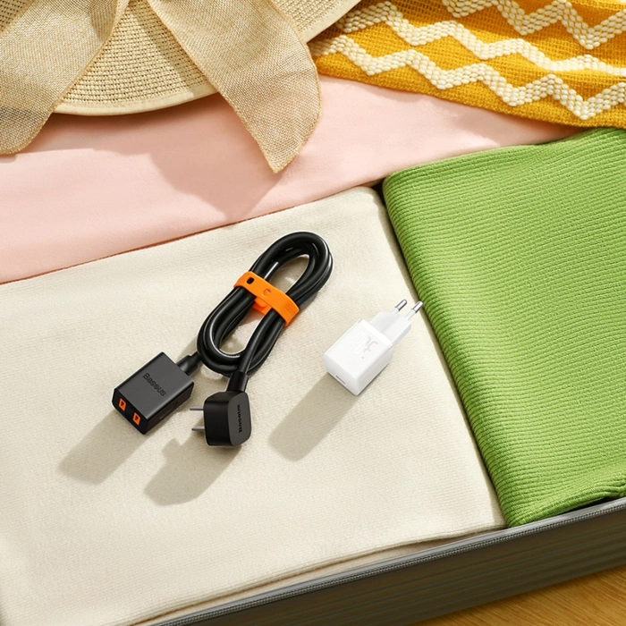 Miniładowarka sieciowa Baseus GaN5 30W USB-C - biała