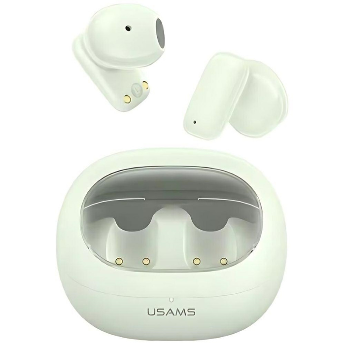 USAMS Słuchawki Bluetooth 5.3 TWS TD Series bezprzewodowe zielony/green BHUTD04 (TD22)