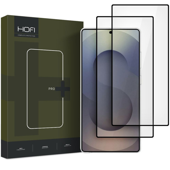 SZKŁO HARTOWANE HOFI GLASS PRO+ 2-PACK GALAXY S25 ULTRA BLACK