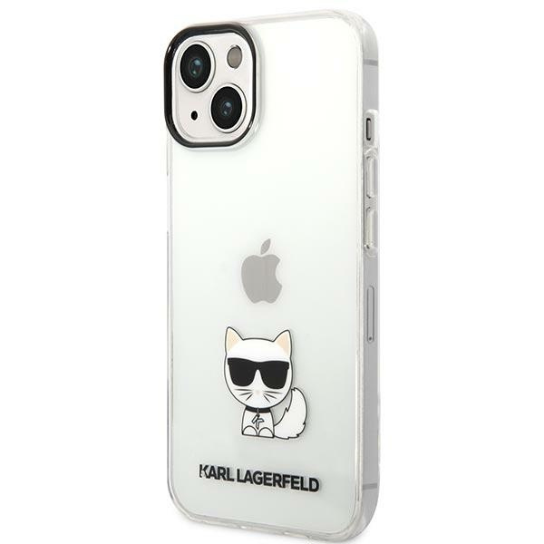 Etui KARL LAGERFELD Apple iPhone 14 Plus Choupette Body Bezbarwny Hardcase
