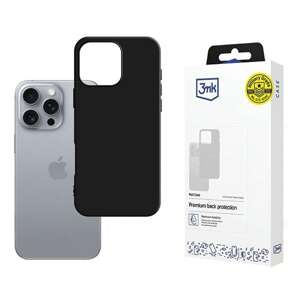 Etui 3MK Matt Case iPhone 16 Pro 6.3" czarny/black