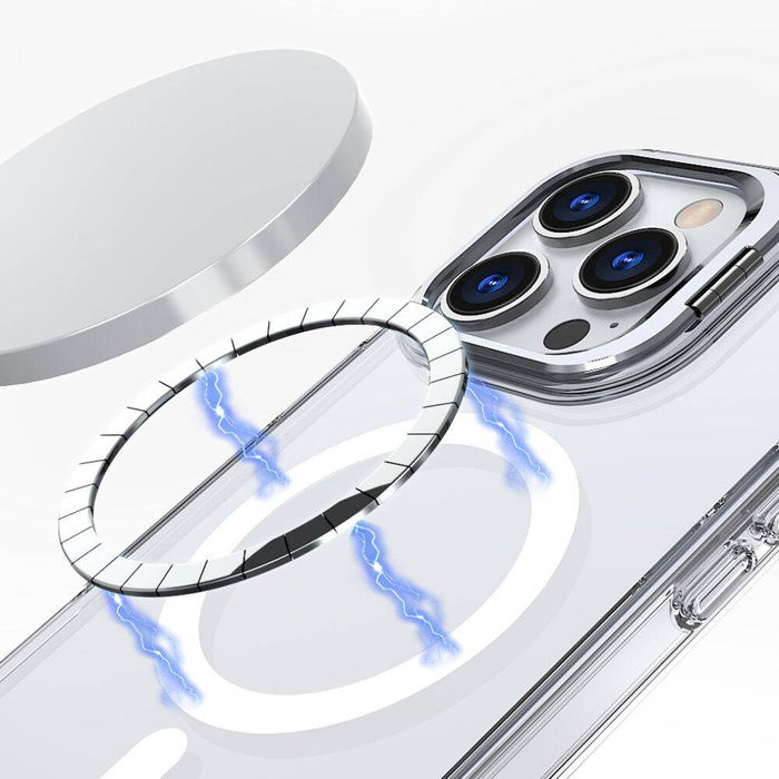 ETUI TECH-PROTECT MAGSTAND MAGSAFE IPHONE 16 PRO MAX CLEAR