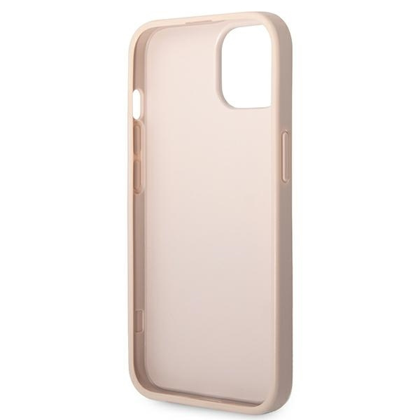 Etui GUESS Apple iPhone 14 4G Big Metal Logo Różowy Hardcase