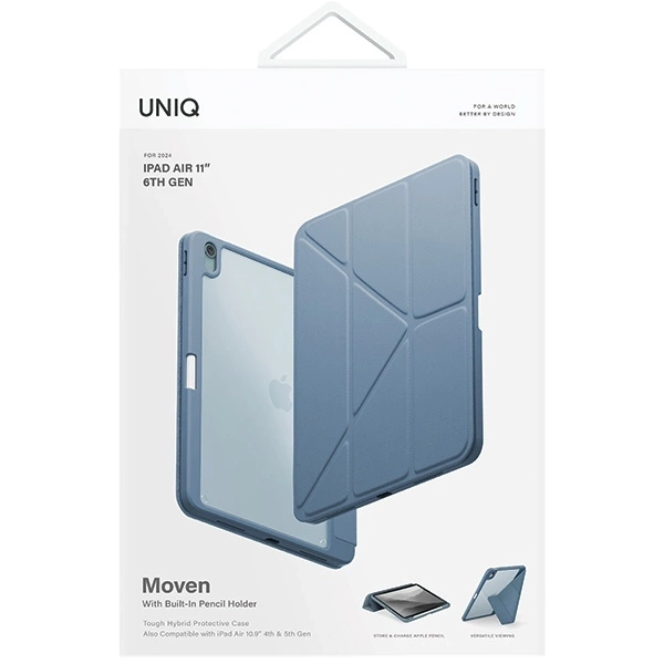 UNIQ etui Moven iPad Air 11" (2024) niebieski/stone blue
