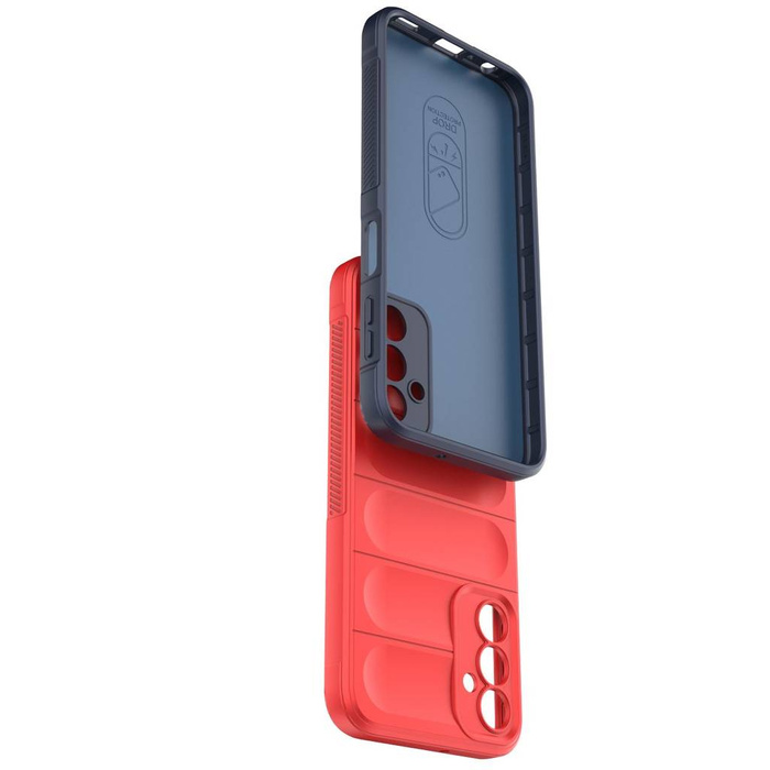 Etui Magic Shield Case etui do Samsung Galaxy A24 4G elastyczny pancerny pokrowiec czerwone Case
