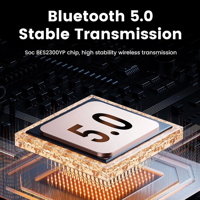 Słuchawki bezprzewodowe UGREEN HP202 HiTune Max5 Hybrid ANC (czarne)