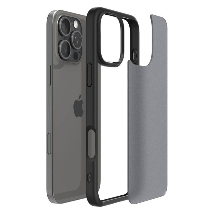 ETUI SPIGEN ULTRA HYBRID IPHONE 16 PRO FROST BLACK
