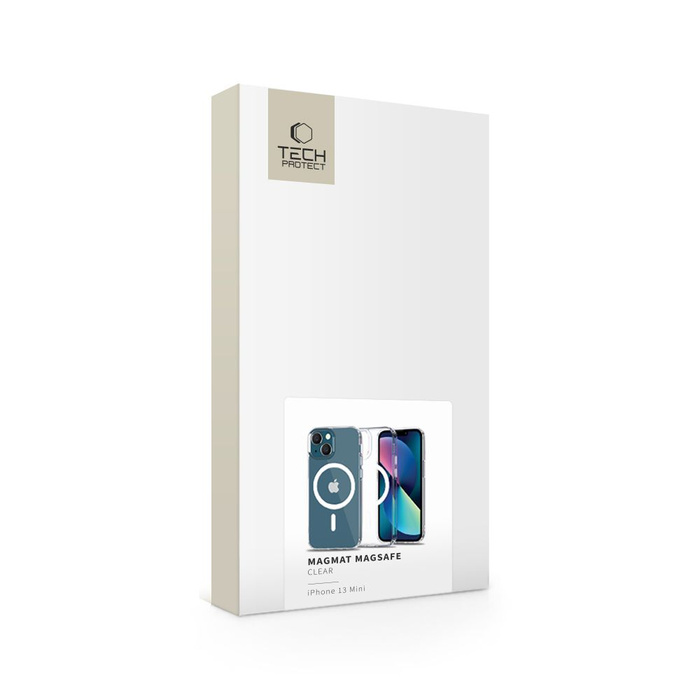 Etui TECH-PROTECT MAGMAT MAGSAFE IPHONE 13 MINI Przezroczyste Clear