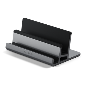Satechi Dual Vertical Laptop Stand - aluminowa podstawka na laptopa oraz iPada (space gray)