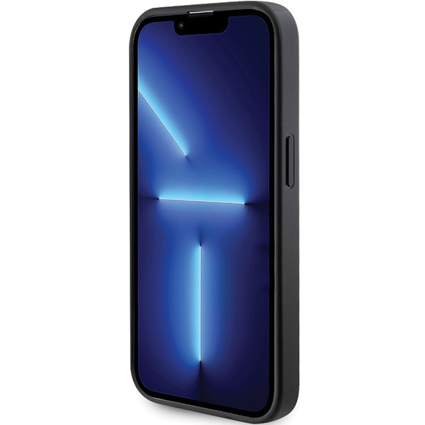 Etui Guess GUHMP14XPSAHMCK iPhone 14 Pro Max 6.7" czarny/black hardcase Saffiano MagSafe Case