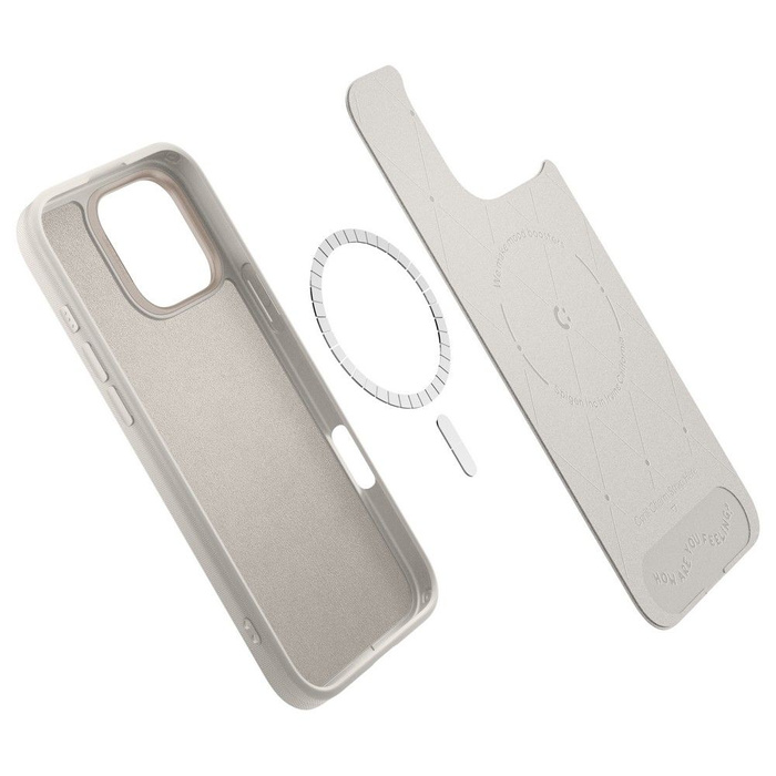 ETUI SPIGEN CYRILL KAJUK MAG MAGSAFE IPHONE 16 PRO CREAM
