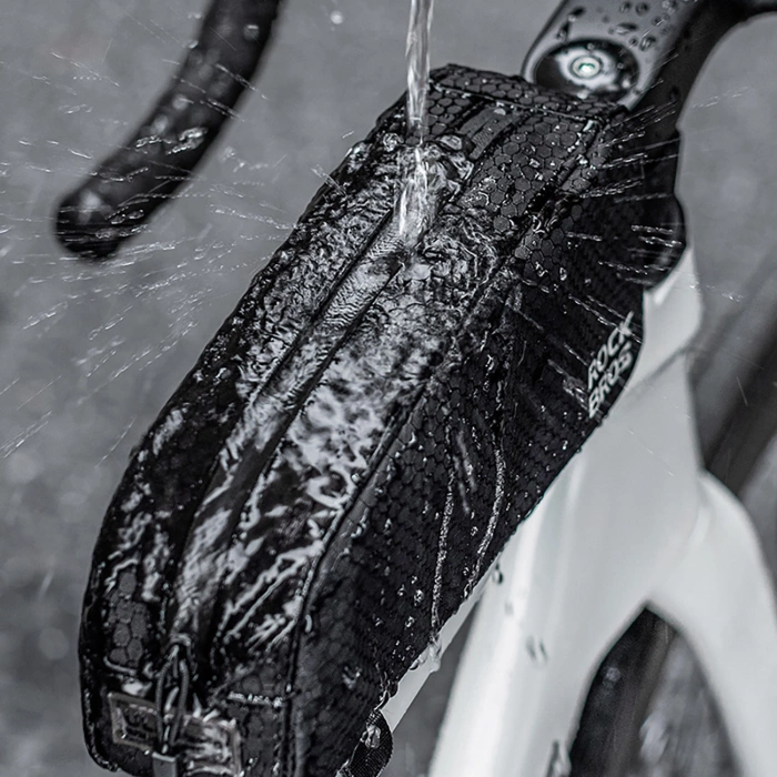 Torba rowerowa Rockbros na ramę na rurę górną 0,9l – czarna