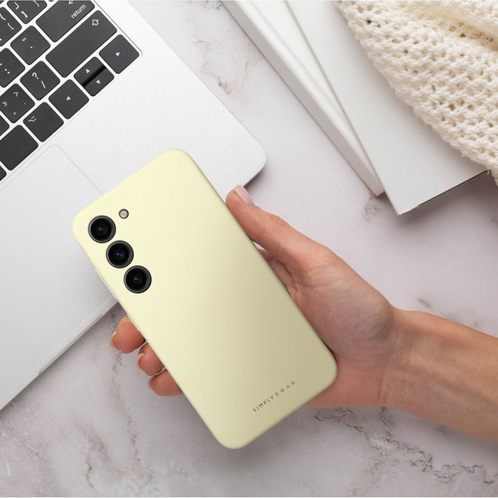 ROAR futerał CLOUD SKIN do SAMSUNG S26 Edge Jasnożółty