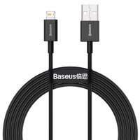 Baseus Superior kabel USB - Lightning 2,4 A 2 m czarny (CALYS-C01) Baseus Superior kabel USB - Lightning 2,4 A 2 m czarny (CALYS-C01)