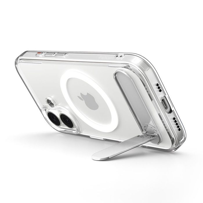 ETUI SPIGEN IPHONE 17 ULTRA HYBRID ”S” MAG MAGSAFE CLEAR/WHITE
