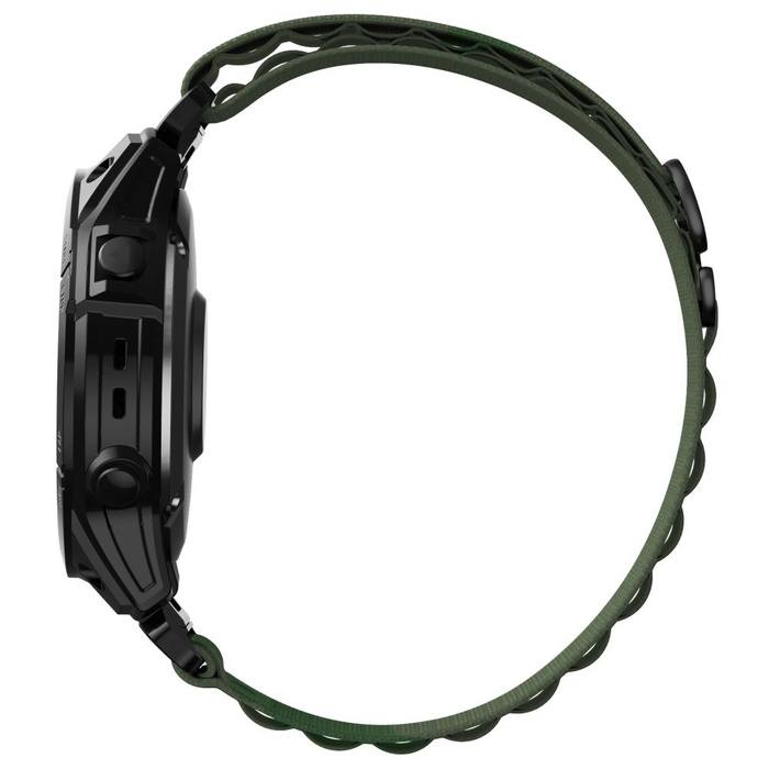 Pasek Tech-protect Nylon Pro Garmin Fenix 5 / 6 / 6 Pro / 7 Military Green