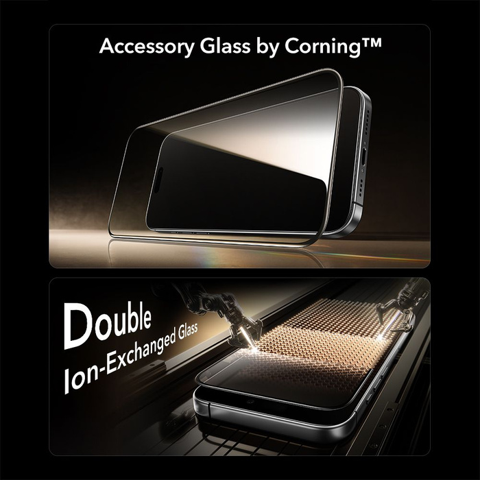 SZKŁO HARTOWANE ESR ULTRAFIT ARMORITE PRO TEMPERED GLASS IPHONE 16 PRO / 17 CLEAR