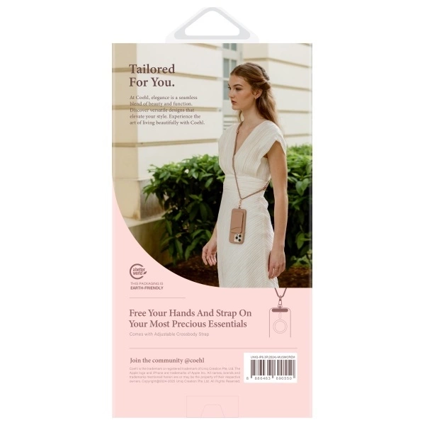 Etui UNIQ Coehl Muse iPhone 16 Pro 6.3"   Magnetic Charging kremowy/cream