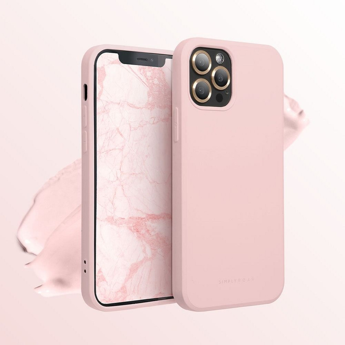 ROAR futerał SPACE do IPHONE 13 pudrowy róż