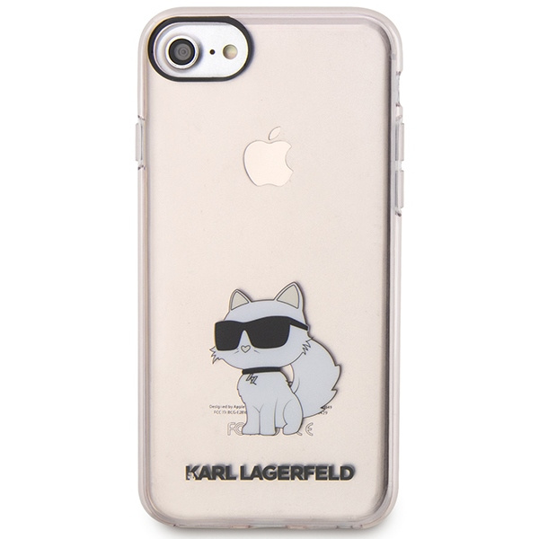 Etui Karl Lagerfeld KLHCI8HNCHTCP iPhone 7/8/ SE 2020 / SE 2022 różowy/pink hardcase Ikonik Choupette Case