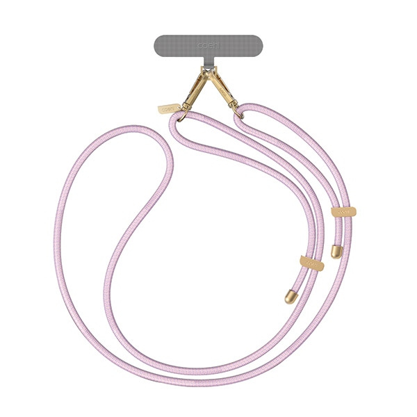 UNIQ Coehl Laurel uniwersalna smycz dotelefonu liliowy/misty mauve