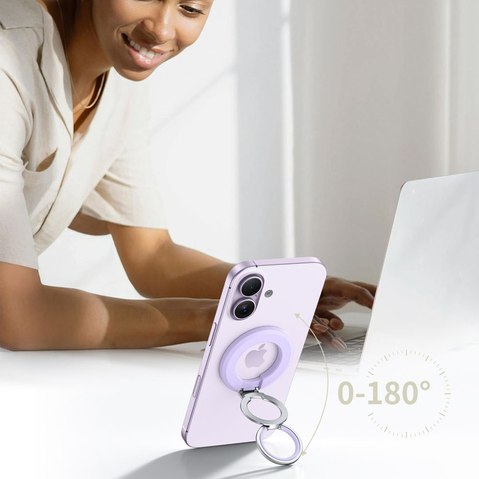 TECH-PROTECT MMR500 MAGNETIC MAGSAFE PHONE RING MAUVE