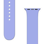 Silicone Strap APS silikonowa opaska do Watch 8 / 7 / 6 / 5 / 4 / 3 / 2 / SE (41 / 40 / 38mm) pasek bransoleta do zegarka fioletowy