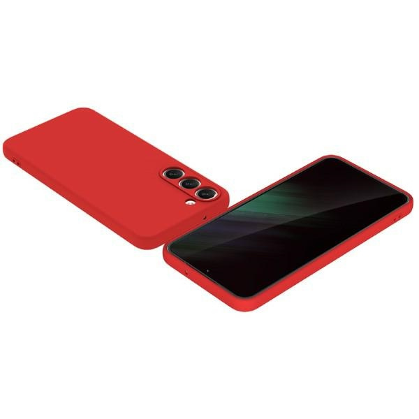 Beline Etui Silicone Samsung S23+S916 czerwony/red