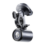 Uchwyt rowerowy Baseus PrimeTrip 2 w 1, uchwyt na telefon + latarka (czarny)