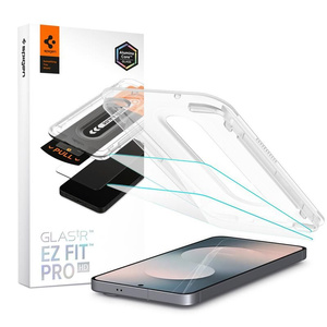 SZKŁO HARTOWANE SPIGEN SAMSUNG GALAXY S25 FE GLAS.TR ”EZ FIT PRO” 2-PACK CLEAR