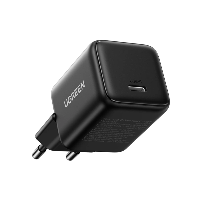Ładowarka sieciowa Ugreen X513 30W GaN 1x USB-C  Czarna