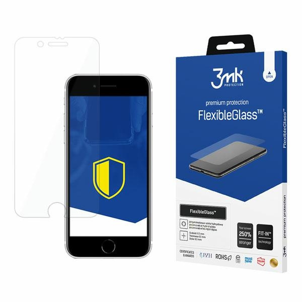 Szkło Hybrydowe 3MK FlexibleGlass iPhone SE 2020 8 7