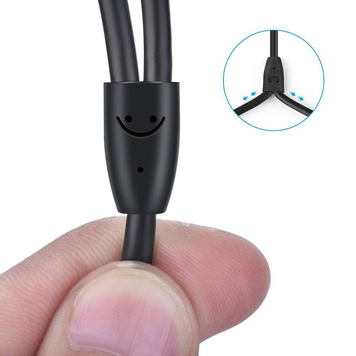 Ugreen kabel przewód audio 3,5 mm mini jack - 2RCA 3m czarny (10590)