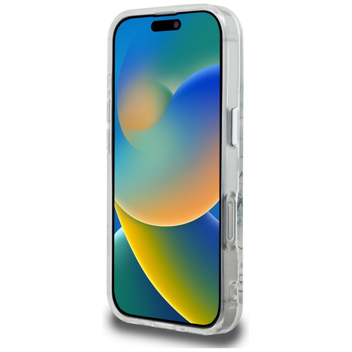 Etui Karl Lagerfeld IML Sketched Graphic do iPhone 16 Pro Max przezroczysty