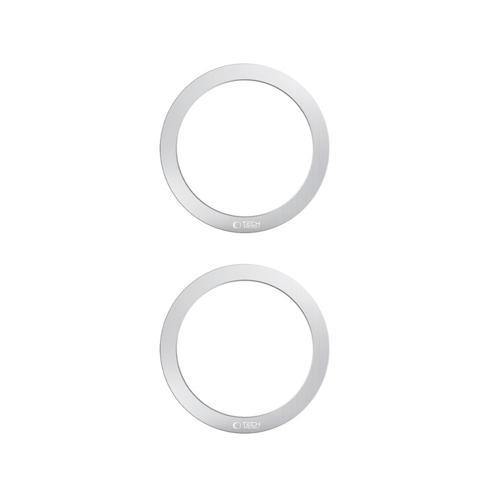 TECH-PROTECT MMP-110 2IN1 MAGNETIC MAGSAFE RING SILVER & SILVER