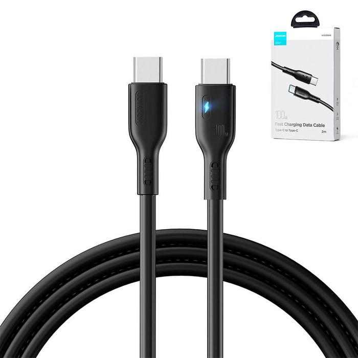 Kabel USB C - USB C 100W 2m Joyroom S-CC100A13 - czarny