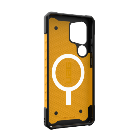 UAG Pathfinder Magnet -  obudowa ochronna do Samsung Galaxy S25 Ultra 5G z wbudowanym modułem magnetycznym (heritage yellow)