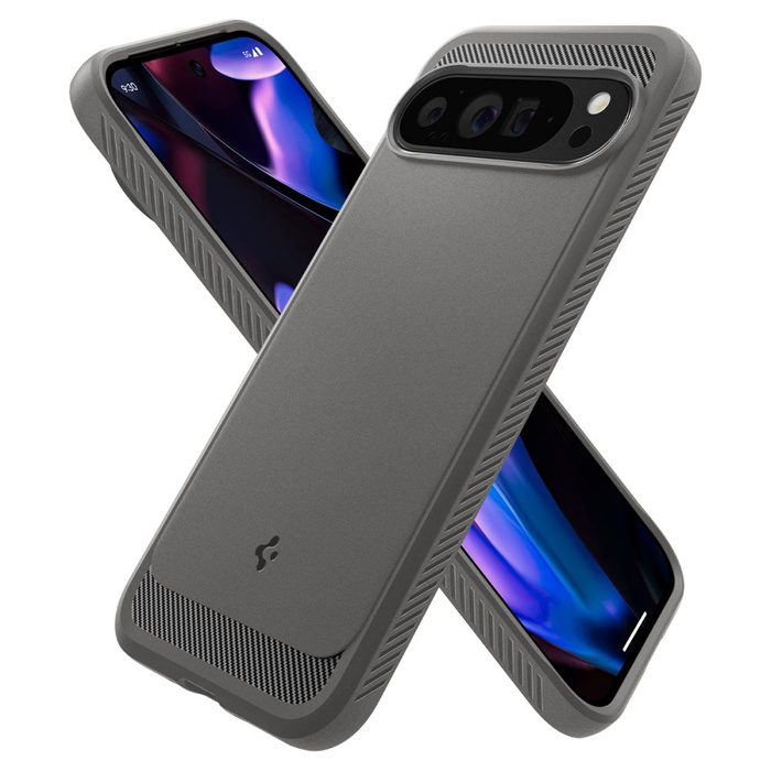 Etui SPIGEN RUGGED ARMOR GOOGLE PIXEL 9 PRO XL MARBLE GREY
