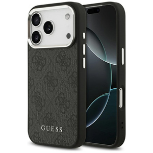 Etui Guess 4G Classic Logo MagSafe do    iPhone 17 Pro czarny
