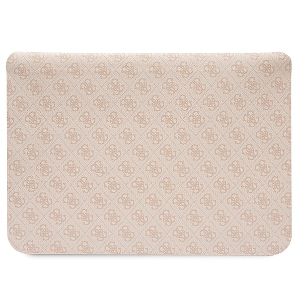 Guess Sleeve GUCS16P4RPSP 16" różowy/ pink 4G Printed Stripes