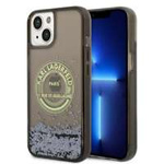 Etui KARL LAGERFELD Apple iPhone 14 Plus Liquid Glitter RSG Czarny Hardcase