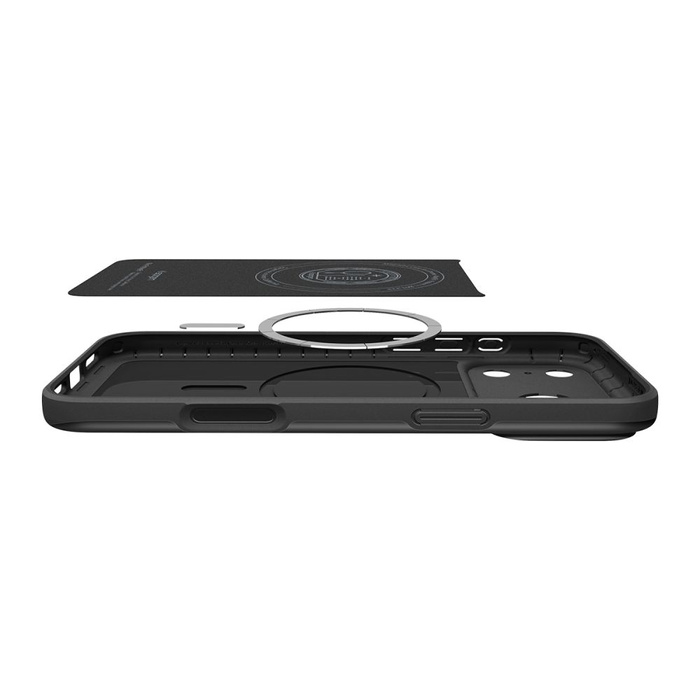 ETUI SPIGEN IPHONE 17 PRO THIN FIT MAG MAGSAFE CZARNE