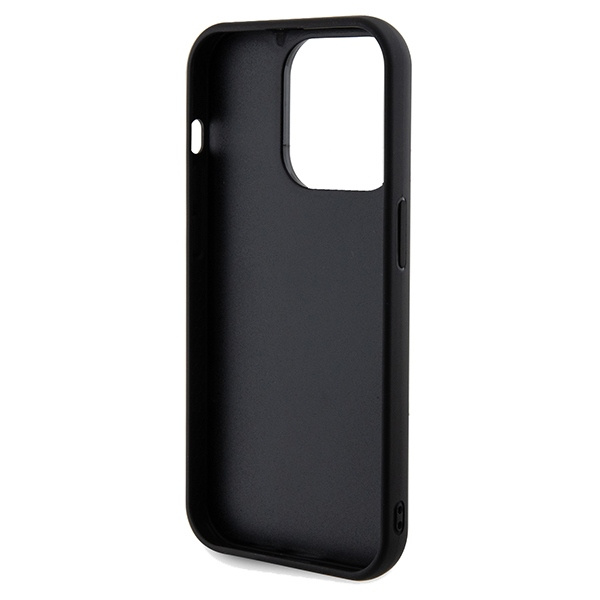 Etui Guess GUHCP14XPSFDGSK iPhone 14 Pro Max 6.7" czarny/black hardcase Sequin Script Metal Case