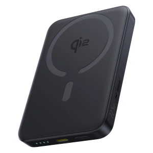 Powerbank Baseus EnerFill FM12 10000mAh 22,5W Qi2 kompatybilny z MagSafe z kablem Baseus Simple USB-C 20V/3A 30cm - czarny