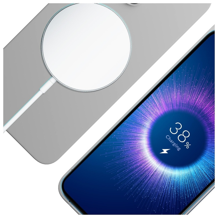 Etui 3MK Hardy MagSilicone do Apple      iPhone 16 Pro Max tytanowy